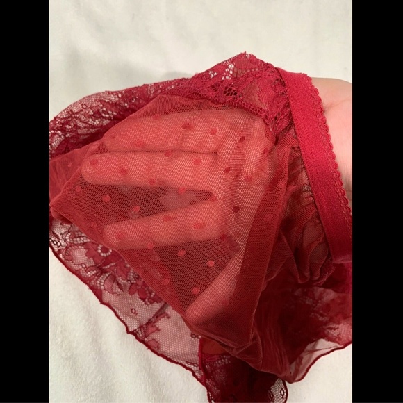 NWT $80 Paul & Joe Cosabella Mallory Tap Shorts in Rumba Red [SZ‎ Medium ] - Picture 6 of 8